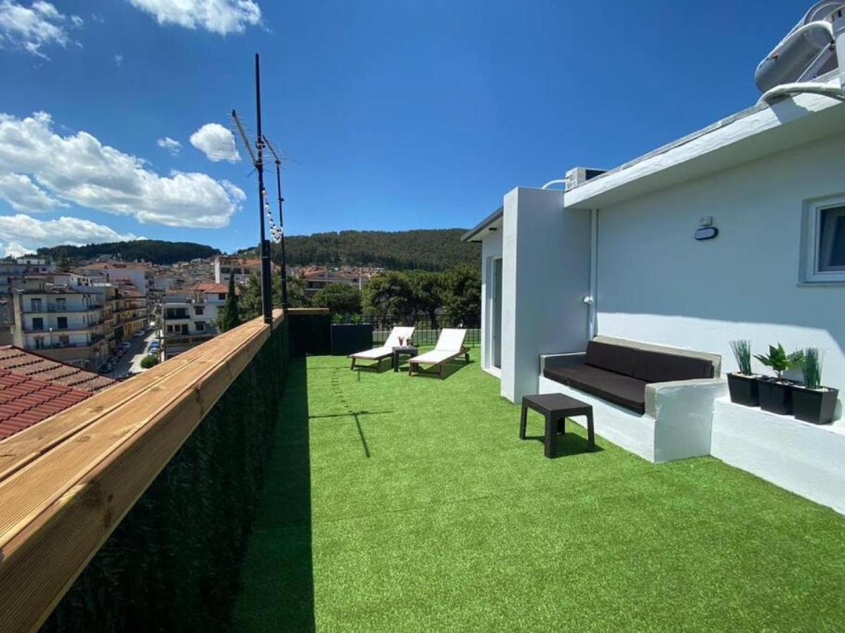 Rooftop Apartment With Garden In Ιωάννινα Εξωτερικό φωτογραφία